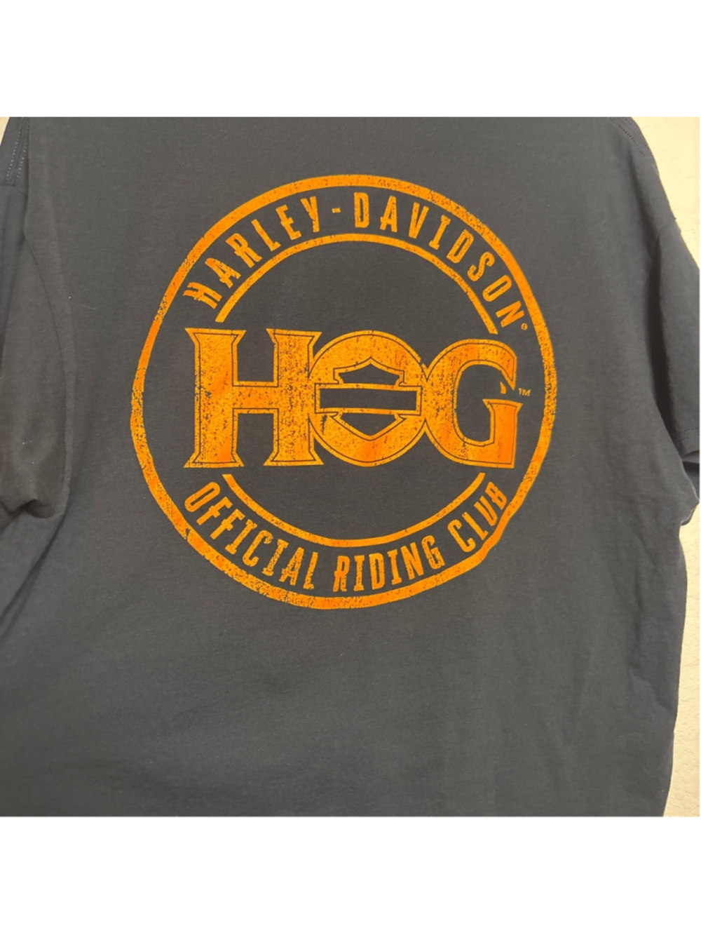 Harley Davidson classic HOG Harley Owners Group tee black XL